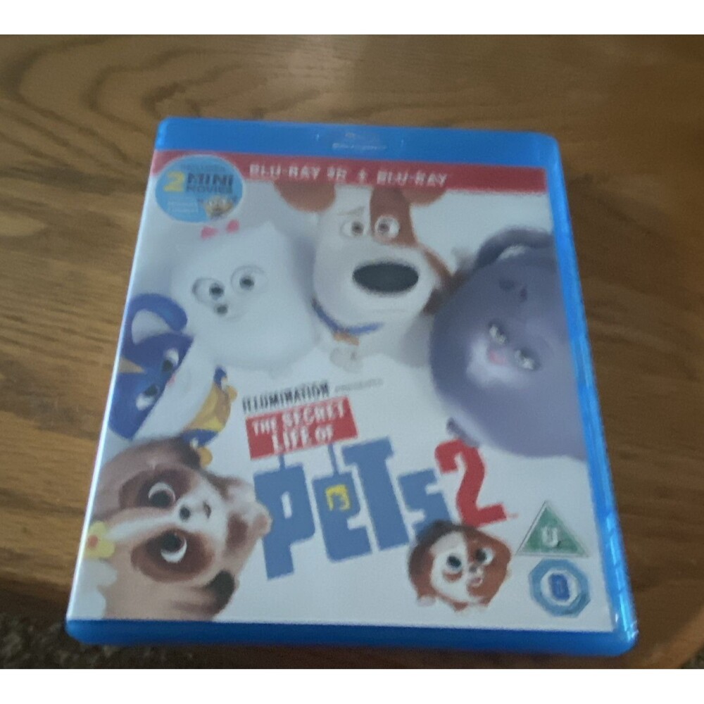 Secret Life of Pets 2 (2019) Blu-ray G Illumination Oswalt Renaud MISSING 3D